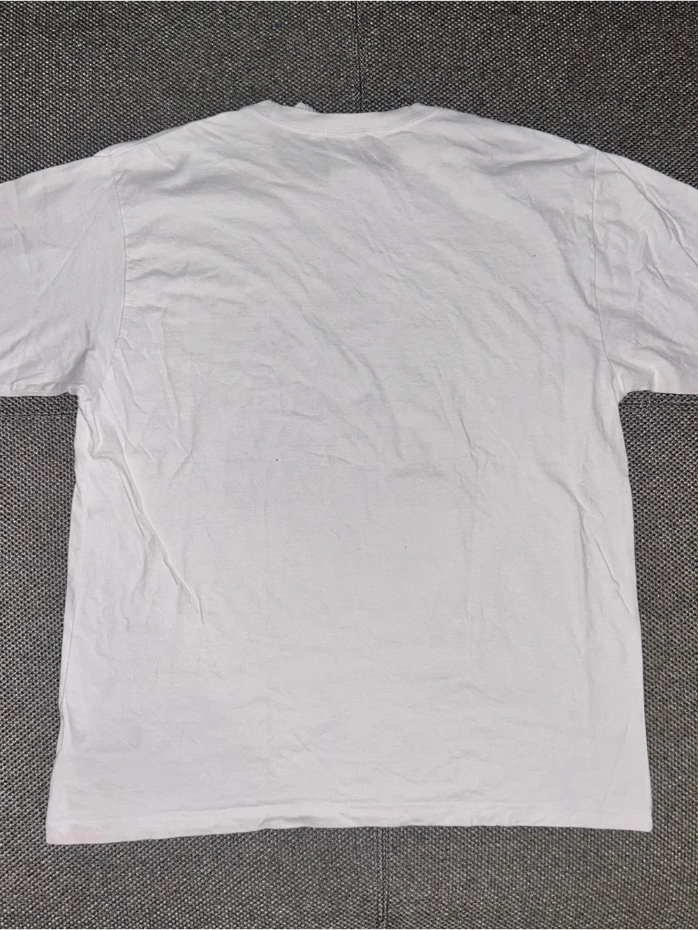 Rare adidas Originals White Graffiti Artwork Trefoil Tee